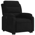 Fauteuil inclinable Noir Velours
