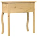 Table console Corona 73x35x73 cm bois de pin massif