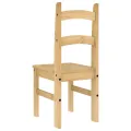 Chaises à manger lot de 2 40x46x99 cm bois massif de pin