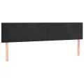 cadre de lit avec matelas noir 120x190 cm velours