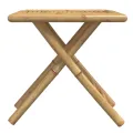 Table de jardin pliable 45x45x45 cm bambou