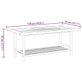 Table basse 110x55x45 cm bambou