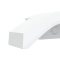 Appliques murales LED d'extérieur avec capteurs 2 pcs blanc