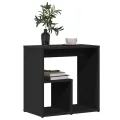 Table d'appoint Noir 50x30x50 cm Bois d'ingénierie