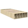 Cadre de lit sans matelas chêne sonoma 90x190 cm
