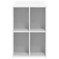Bureau blanc 102x50x75 cm bois d'ingénierie