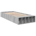 Cadre de lit sans matelas sonoma gris 90x190 cm