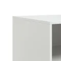 Meubles TV 2 pcs blanc 67x39x44 cm acier