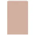 Tables de chevet 2 pcs rose 34,5x39x62 cm acier