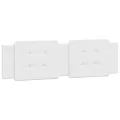 Cadre de lit sans matelas blanc 180x200 cm similicuir