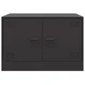 Table basse noir 67x50x44 cm acier