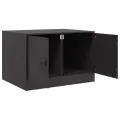 Table basse noir 67x50x44 cm acier