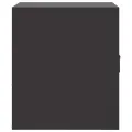 Tables de chevet 2 pcs noir 34,5x39x44 cm acier