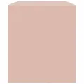 Meubles TV 2 pcs rose 67x39x44 cm acier