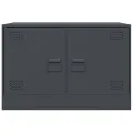 Meubles TV 2 pcs anthracite 67x39x44 cm acier