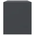 Meubles TV 2 pcs anthracite 67x39x44 cm acier