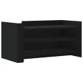 Table basse noir 100x50x50 cm bois d'ingénierie