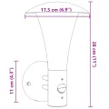 Appliques murales d'extérieur et capteurs 2pcs acier inoxydable
