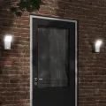 Applique murale LED d'extérieur avec capteurs blanc