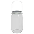 Lampe solaire en verre d'extérieur 12 pcs blanc chaud
