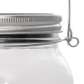 Lampe solaire en verre d'extérieur 12 pcs blanc chaud