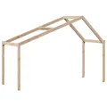 Lit superposé sans matelas 90x200 cm bois de pin massif