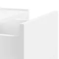 Tables de chevet murales 2 pcs blanc 45x30x35 cm