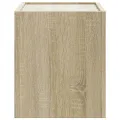 Tables de chevet murales 2 pcs chêne sonoma 45x30x35 cm