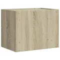 Tables de chevet murales 2 pcs chêne sonoma 45x30x35 cm