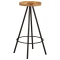 Ensemble de bar 7 pcs bois de manguier massif