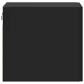 Armoire murale noir 30x42,5x40 cm bois d'ingénierie