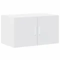 Armoire murale blanc 70x42,5x40 cm bois d'ingénierie