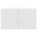 Armoire murale blanc 70x42,5x40 cm bois d'ingénierie