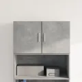 Armoire murale gris béton 70x42,5x40 cm bois d'ingénierie