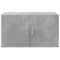 Armoire murale gris béton 70x42,5x40 cm bois d'ingénierie