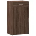 Buffet chêne marron 50x42,5x93 cm bois d'ingénierie