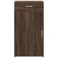 Buffet chêne marron 50x42,5x93 cm bois d'ingénierie