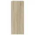 Table console chêne sonoma 100x35x90 cm bois d'ingénierie