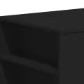 Table basse noir 102x55x42 cm bois d'ingénierie