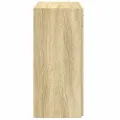Buffet chêne sonoma 80x42,5x93 cm bois d'ingénierie