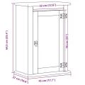 Armoire murale de salle de bain Corona bois de pin massif