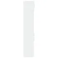Armoire de rangement mince blanc 30x42,5x225 cm