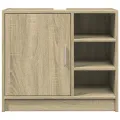 Armoire d'évier chêne sonoma 63x29x55 cm bois d'ingénierie
