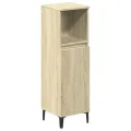 Ensemble de meubles de salle de bain 3 pcs chêne sonoma