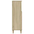 Armoire salle de bain chêne sonoma 30x30x100 cm