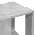 Table basse gris béton 32x32x30 cm bois d'ingénierie
