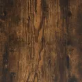 Meuble d'évier chêne fumé 78x37x59 cm bois d'ingénierie