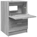 Meuble d'évier sonoma gris 40x37x59 cm bois d'ingénierie