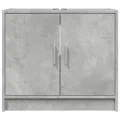 Armoire d'évier gris béton 63x29x55 cm bois d'ingénierie