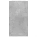 Armoire d'évier gris béton 63x29x55 cm bois d'ingénierie
